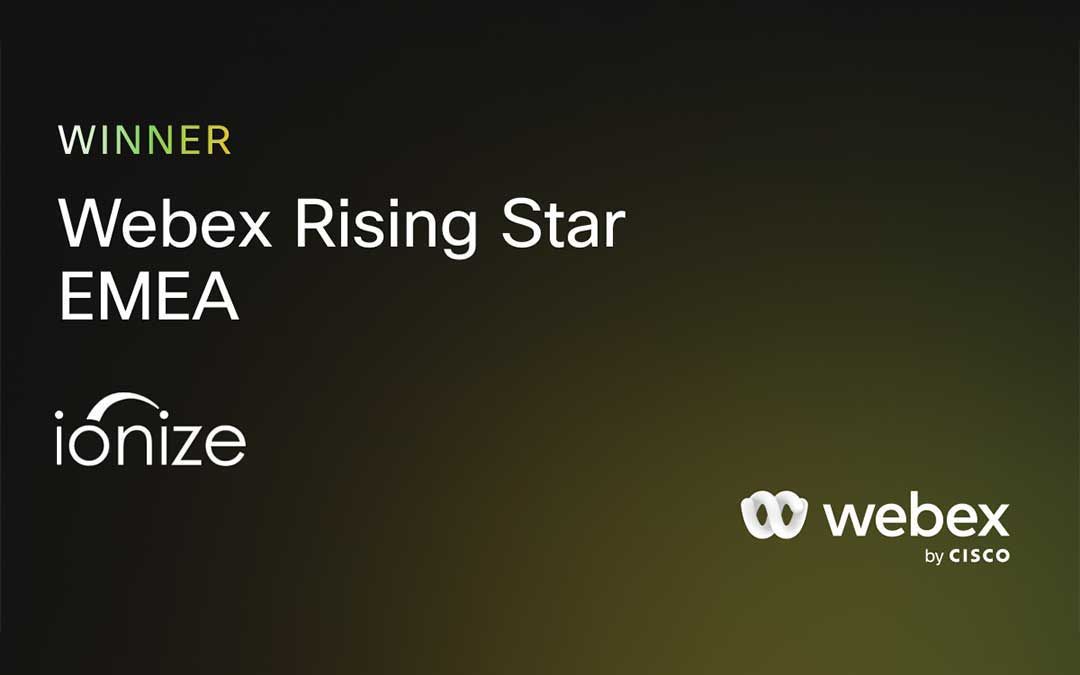 Cisco Webex Rising Star EMEA Award